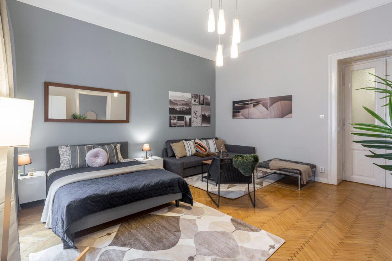 Spacious & Cozy Downtown Apartment With Balcony ブダペスト エクステリア 写真